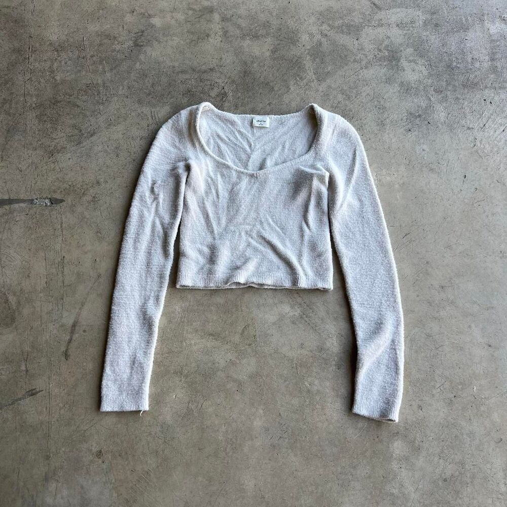 Wilfred Free Knit long sleeve top y2k luxury club women’s size XS